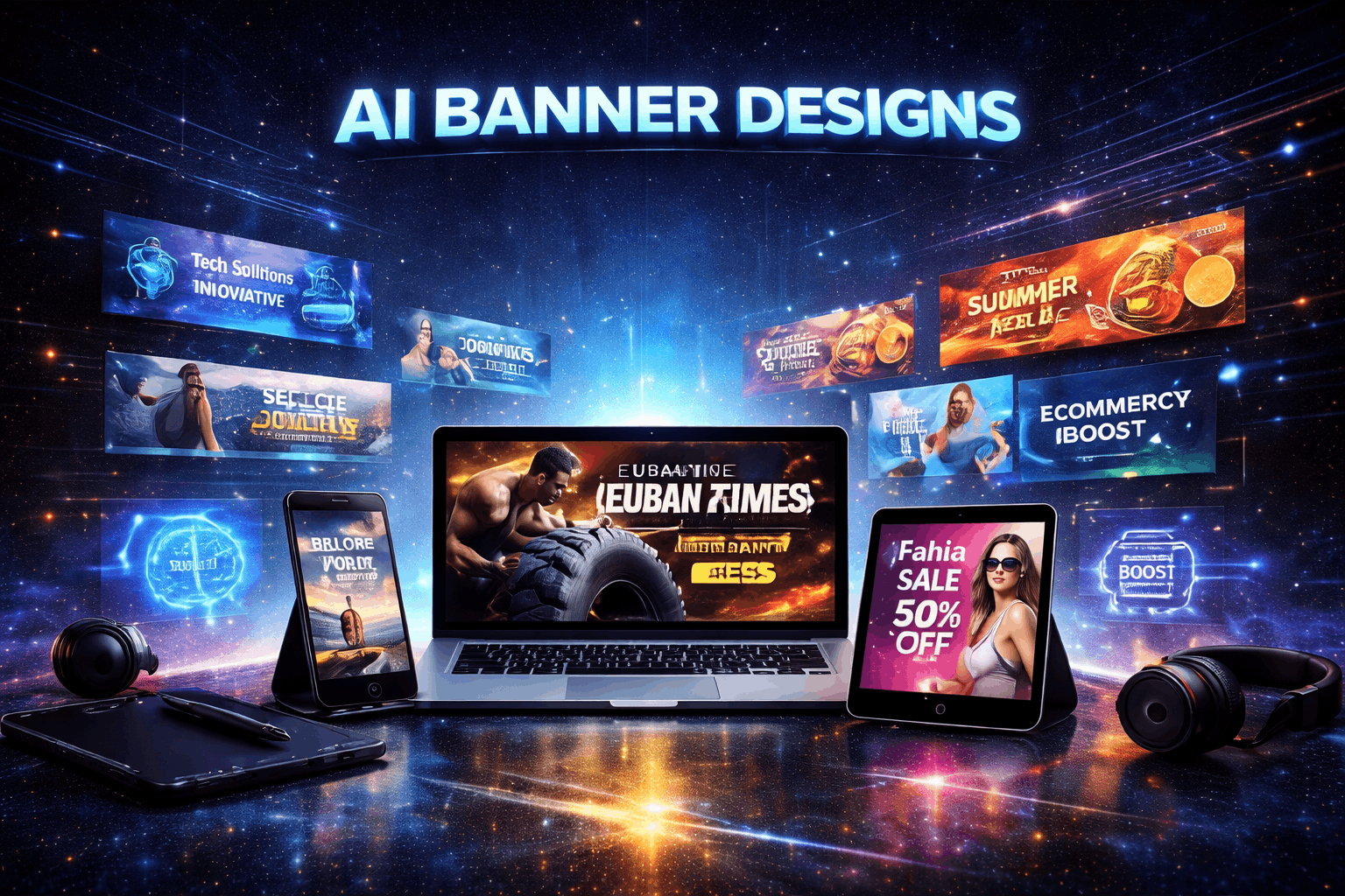 AI Banner Designs